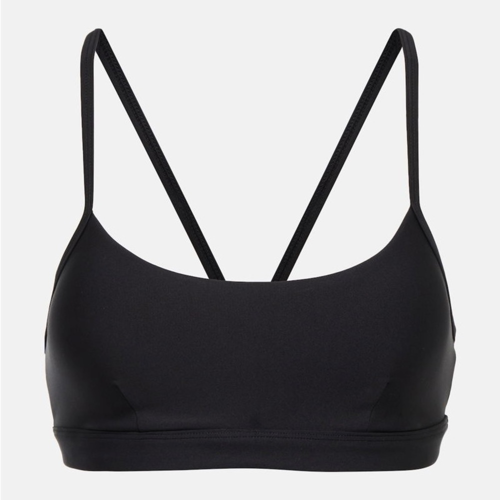 ALO Yoga Airlift Intrigue Black Sports Bra XS